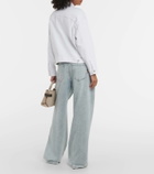 Brunello Cucinelli Cotton-blend denim jacket