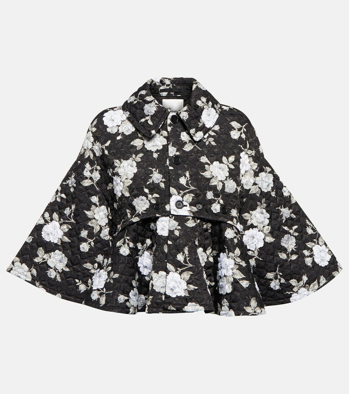 Noir Kei Ninomiya - Floral quilted jacket Noir Kei Ninomiya