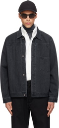 nanamica Gray Short Denim Jacket