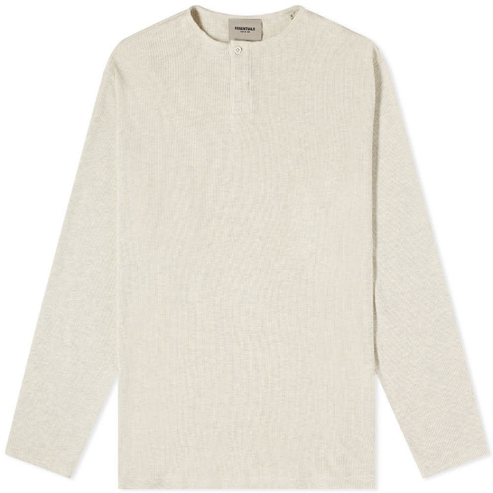 Photo: Fear of God ESSENTIALS Long Sleeve Thermal Henley