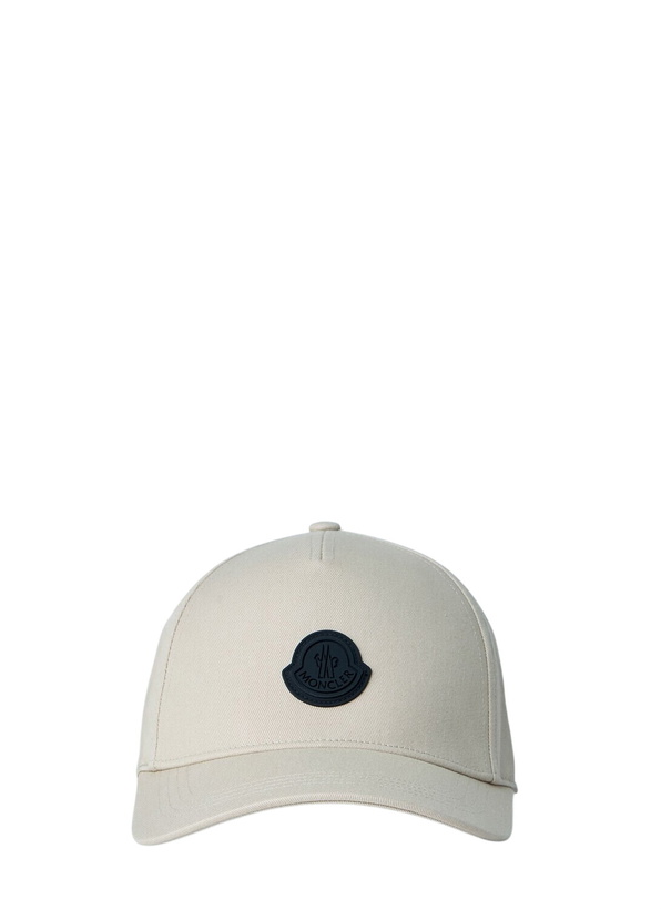 MONCLER Logo Bonded Virgin Wool Blend Bucket Hat Moncler display picture 3