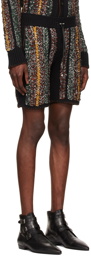 AMIRI Black Cotton Shorts