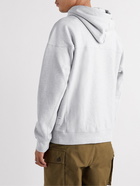 Champion - Organic Cotton-Blend Jersey Hoodie - Gray