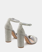 Steve Madden Carrsonrr Heels in Silver
