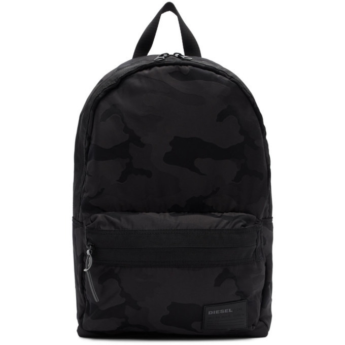 Photo: Diesel Black Camo Discover Mirano Backpack