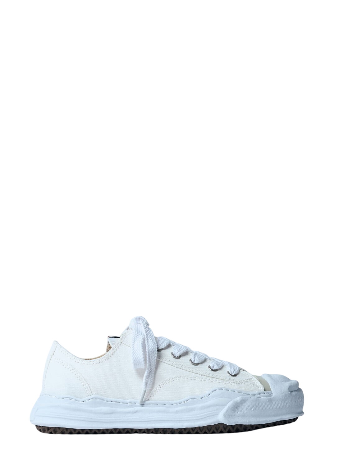 Miharayasuhiro Grey & White Peterson Low-Top Sneakers Maison