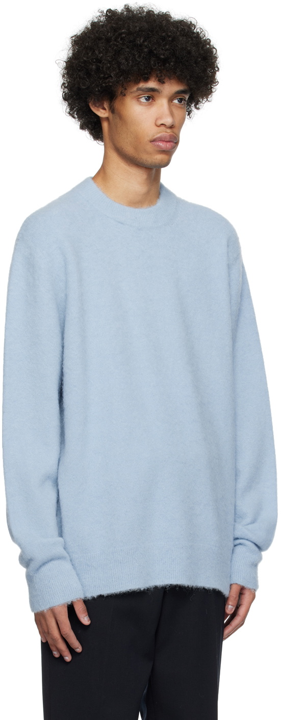Róhe Blue Crewneck Sweater