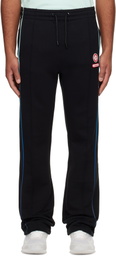 Casablanca Black Gradient Piping Sweatpants