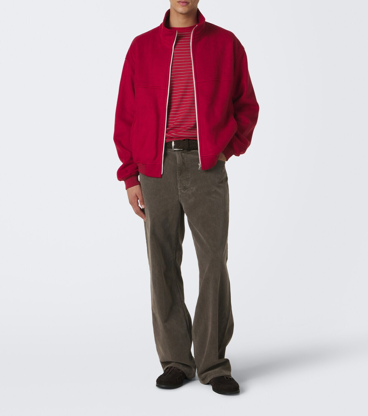 Auralee Cotton corduroy wide-leg pants