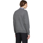 Comme des Garcons Homme Deux Grey Lochovan Of Scotland Cardigan