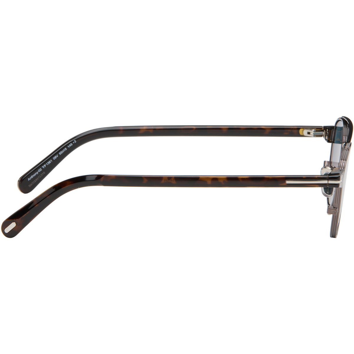 TOM FORD Gunmetal Anthony Sunglasses