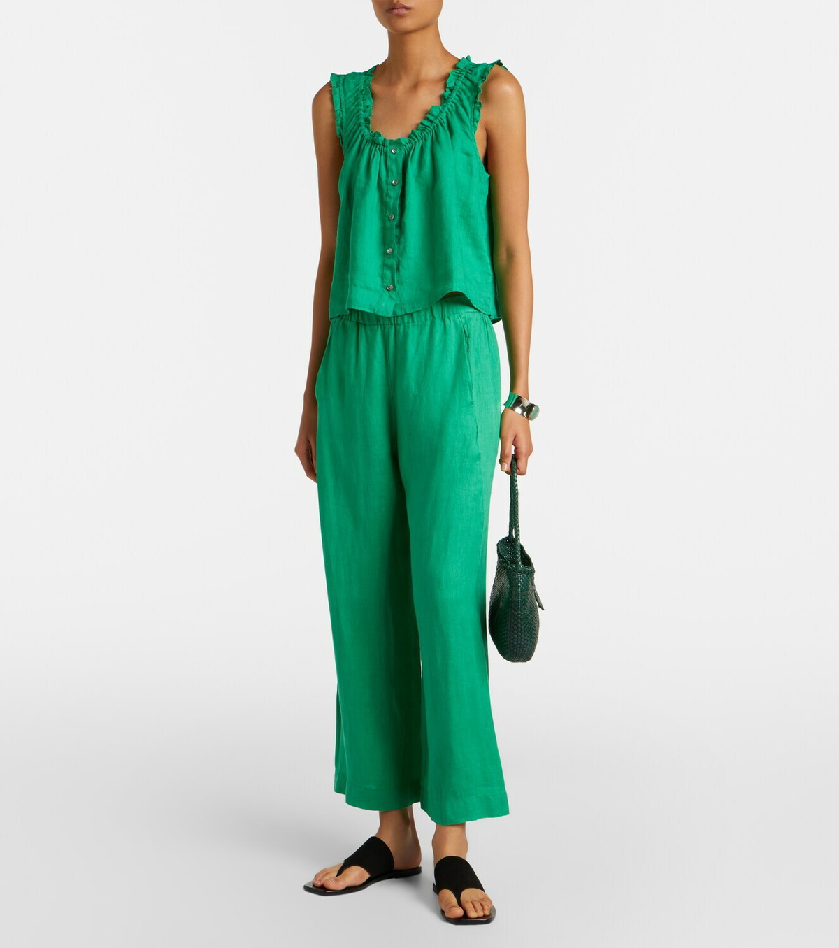 Velvet Tana linen top