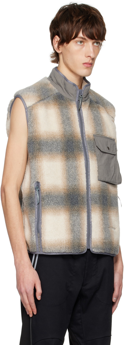and wander Gray Boa Vest