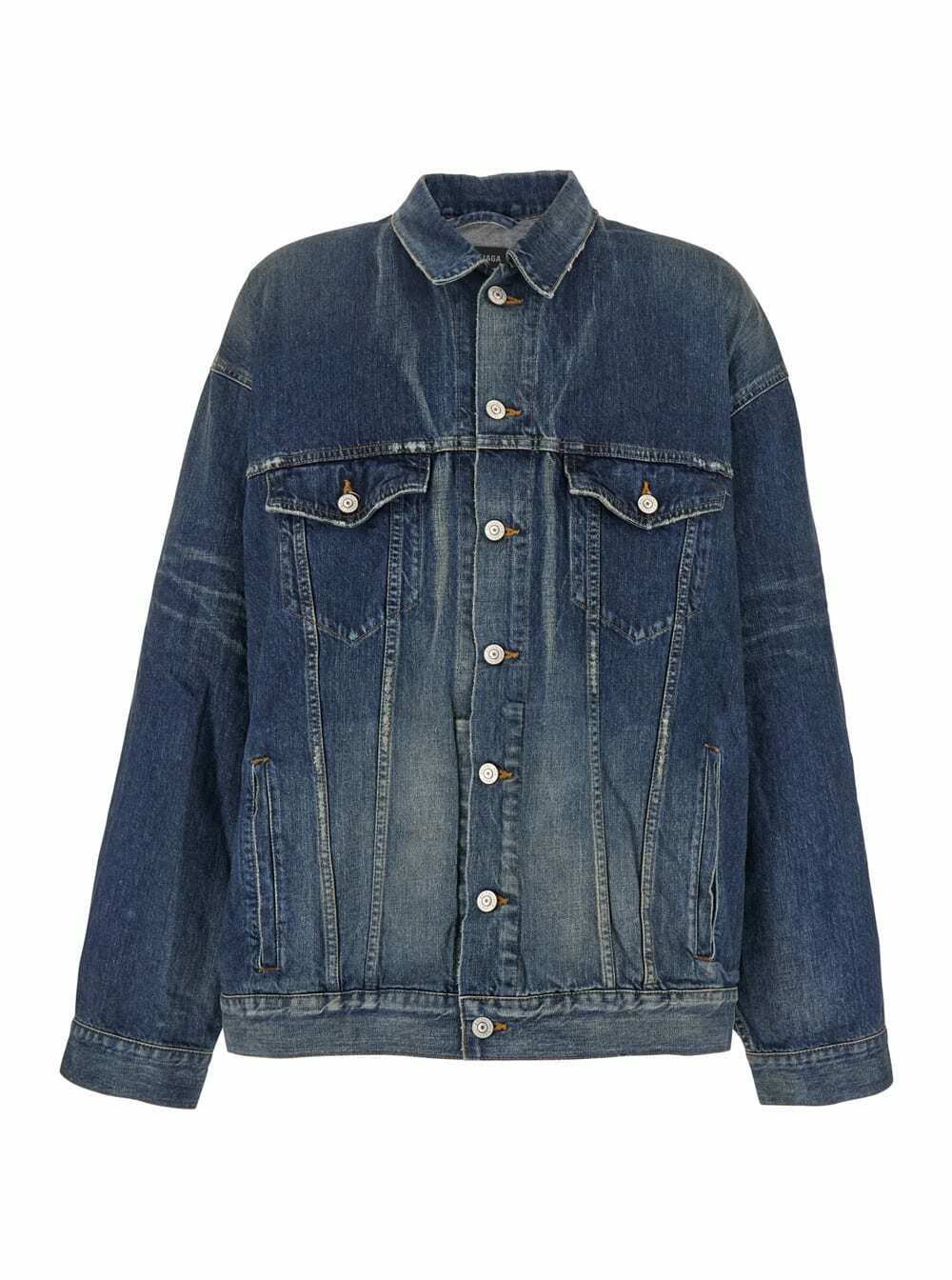 【関税&送料込】Balenciaga Dark Blue Denim Hourglass Jacket Balenciaga - Hourglass Blazer in Black Balenciaga