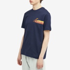 A.P.C. Men's Isaac Logo T-Shirt in Dark Navy