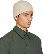 Lemaire Off-White Knitted Hat Beanie
