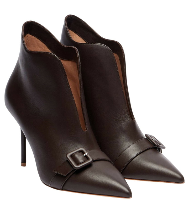 Photo: Malone Souliers Esther 85 leather ankle boots