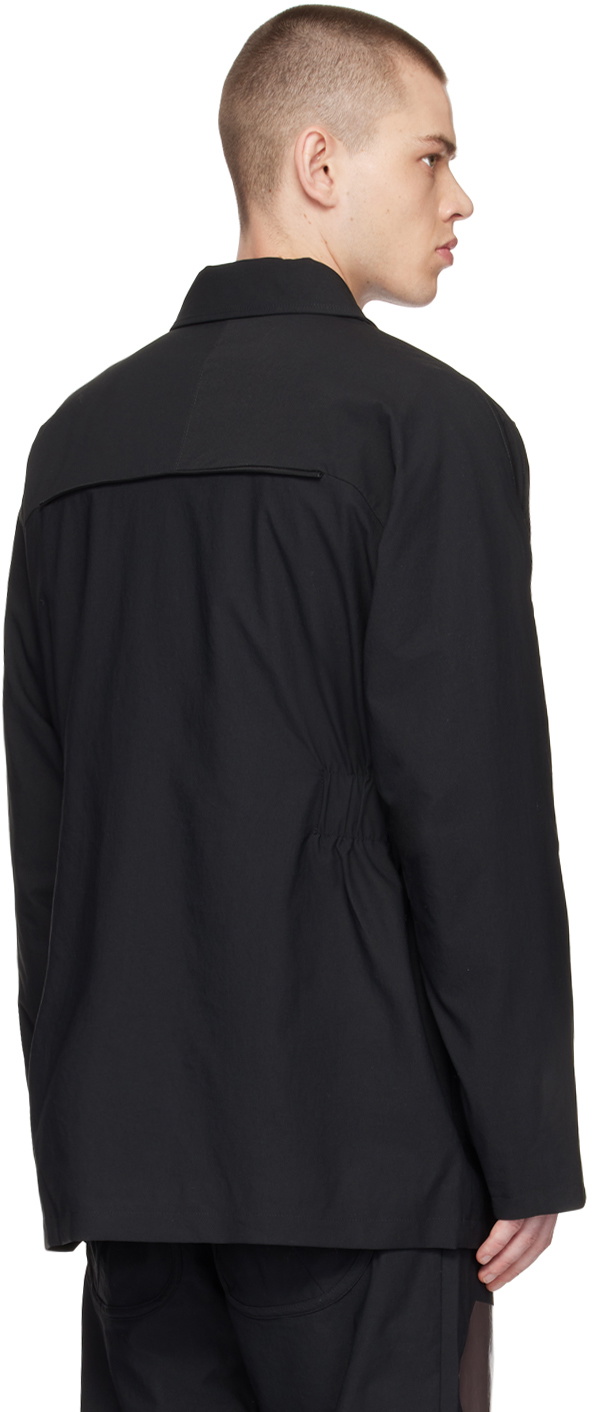 Kiko Kostadinov Black McNamara Uniform Coat