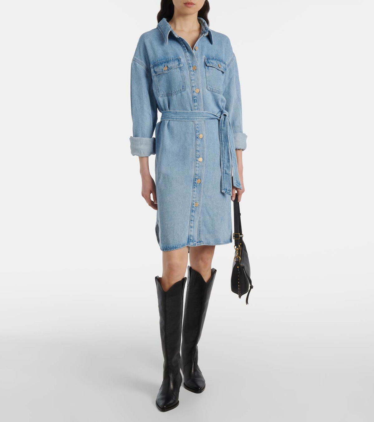 7 For All Mankind Denim shirt dress