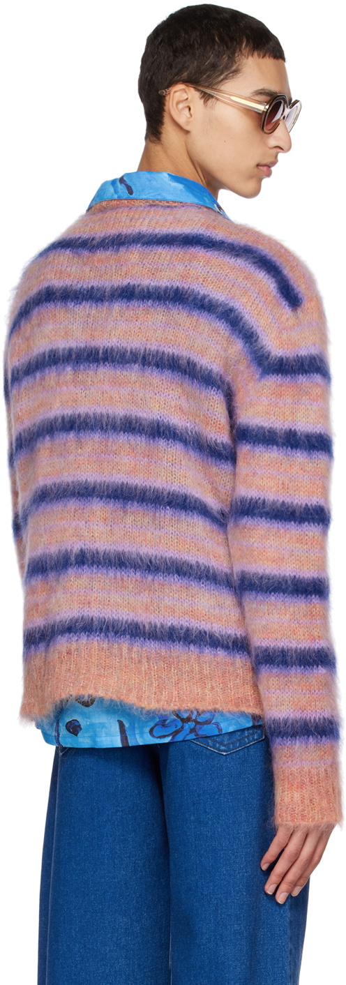 Marni Pink Striped Sweater