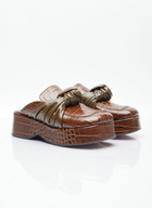 Rejina Pyo Knot Platform Mules