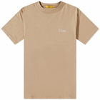 Dime Men's Classic Small Logo T-Shirt in Camel