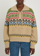 Polo Ralph Lauren Patterned Cotton-blend Jumper Multicoloured 1