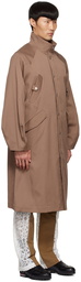 Kiko Kostadinov Brown Torino Coat