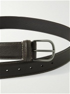 Anderson's - 3.5cm Full-Grain Leather Belt - Brown