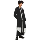 Sasquatchfabrix. Black Wool Coat