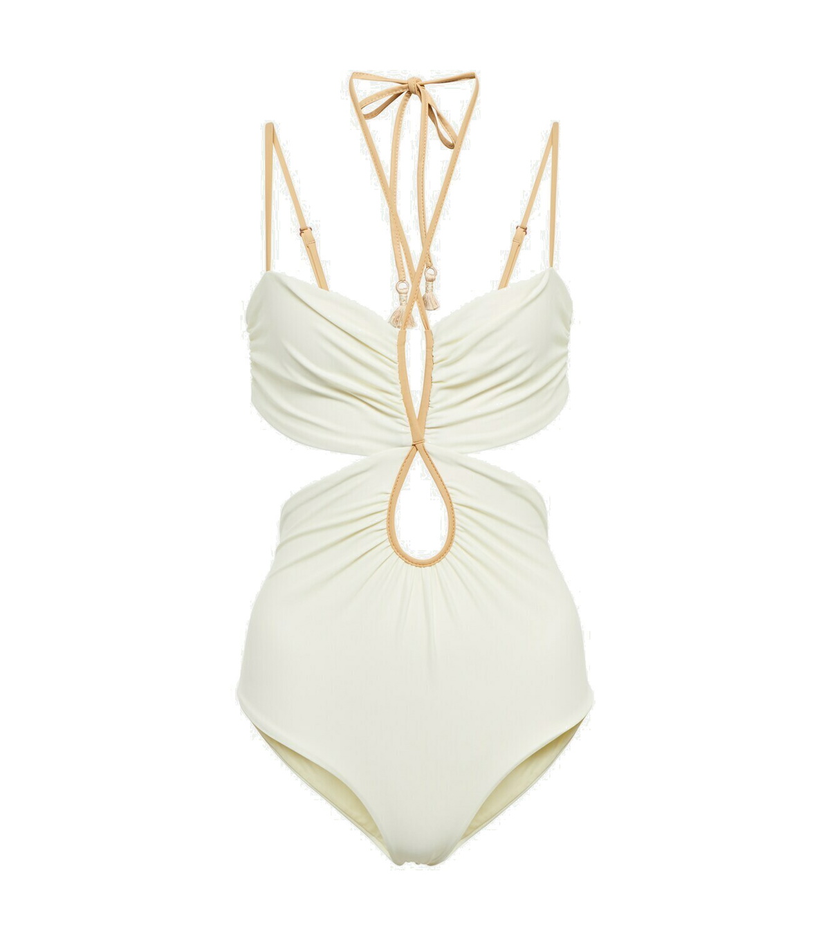 【JOHANNA ORTIZ】golden beaches ruffled llic swimsuit Johanna Ortiz Golden Beaches ruffled swimsuit Johanna Ortiz