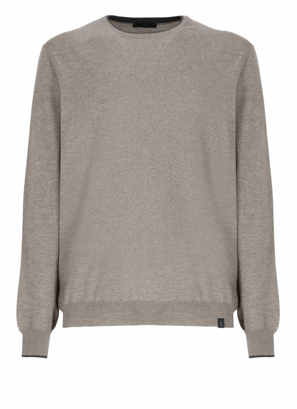 Photo: Fay Jumper In Shaved Wool Knit
