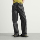 Ottolinger Women's Glazed Baggy Jeans in Black