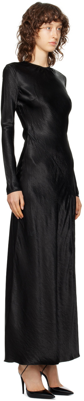 Anna October Black Lulu Maxi Dress