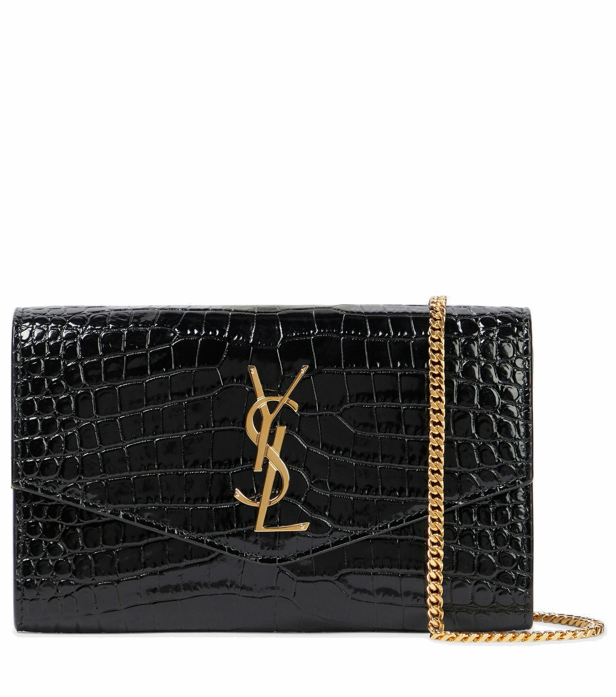 Saint Laurent Women's Uptown Wallet Black main image 0