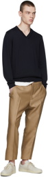 TOM FORD Navy Cotton Sweater