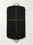 Mismo - Leather-Trimmed Canvas Suit Carrier