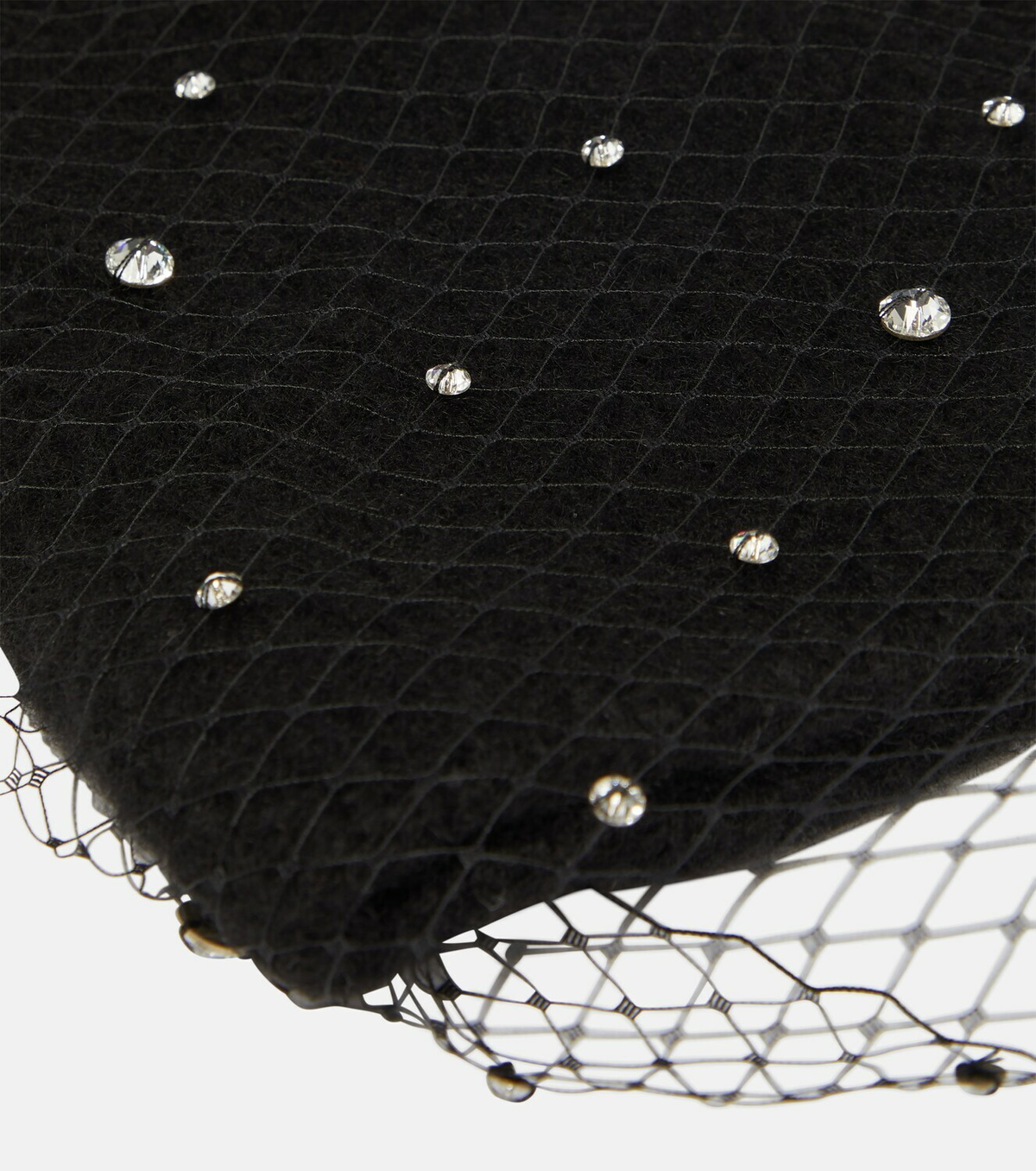 Jennifer Behr Alpaca wool-blend embellished beanie