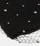 Jennifer Behr Alpaca wool-blend embellished beanie