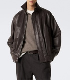 Arma Paulo leather blouson jacket