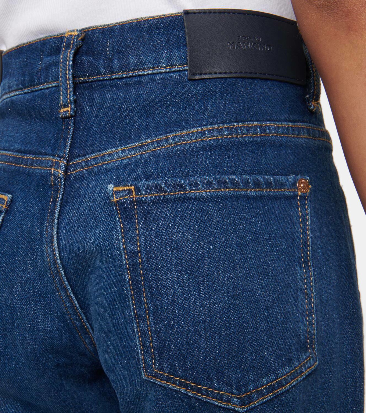 7 For All Mankind Tess Trouser high-rise straight jeans