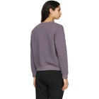 Raquel Allegra Purple Fleece Vintage Classic Sweatshirt