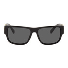 Versace Black Medusa Medallion Square Sunglasses