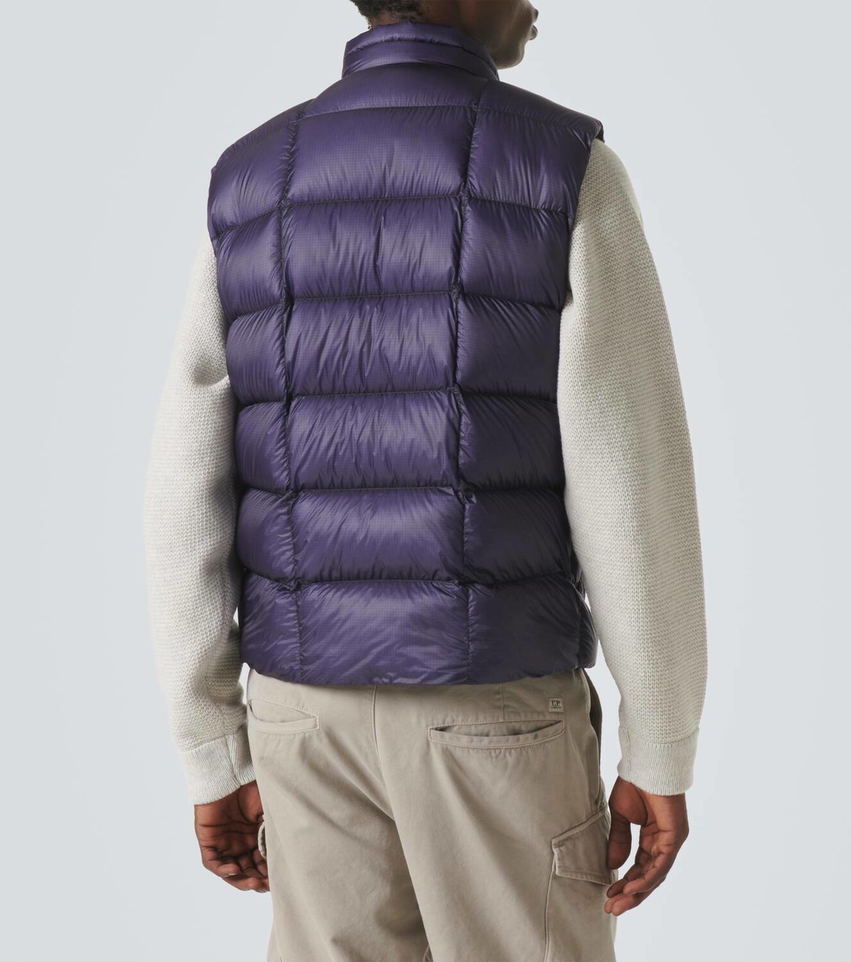 【名作】C.P. COMPANY Down Vest C.P. Company Men's D.D Shell Down Vest in Vintage Khaki C.P. Company