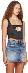 Pristine Black Pleaser Corset