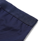 Calvin Klein Underwear - Stretch-Modal and Cotton-Blend Briefs - Blue