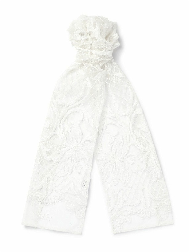Photo: Séfr - Embroidered Tulle Scarf