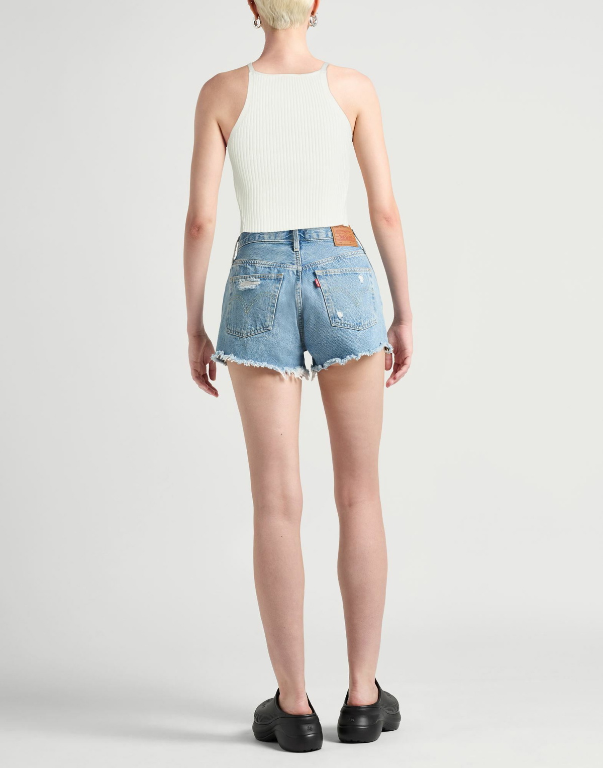 Courrèges Womens Top Ivory