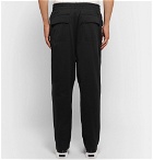 Y-3 - Sashiko Wide-Leg Loopback Cotton-Jersey Sweatpants - Black