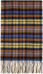 ADER error Multicolor Revint Plaid Muffler Scarf